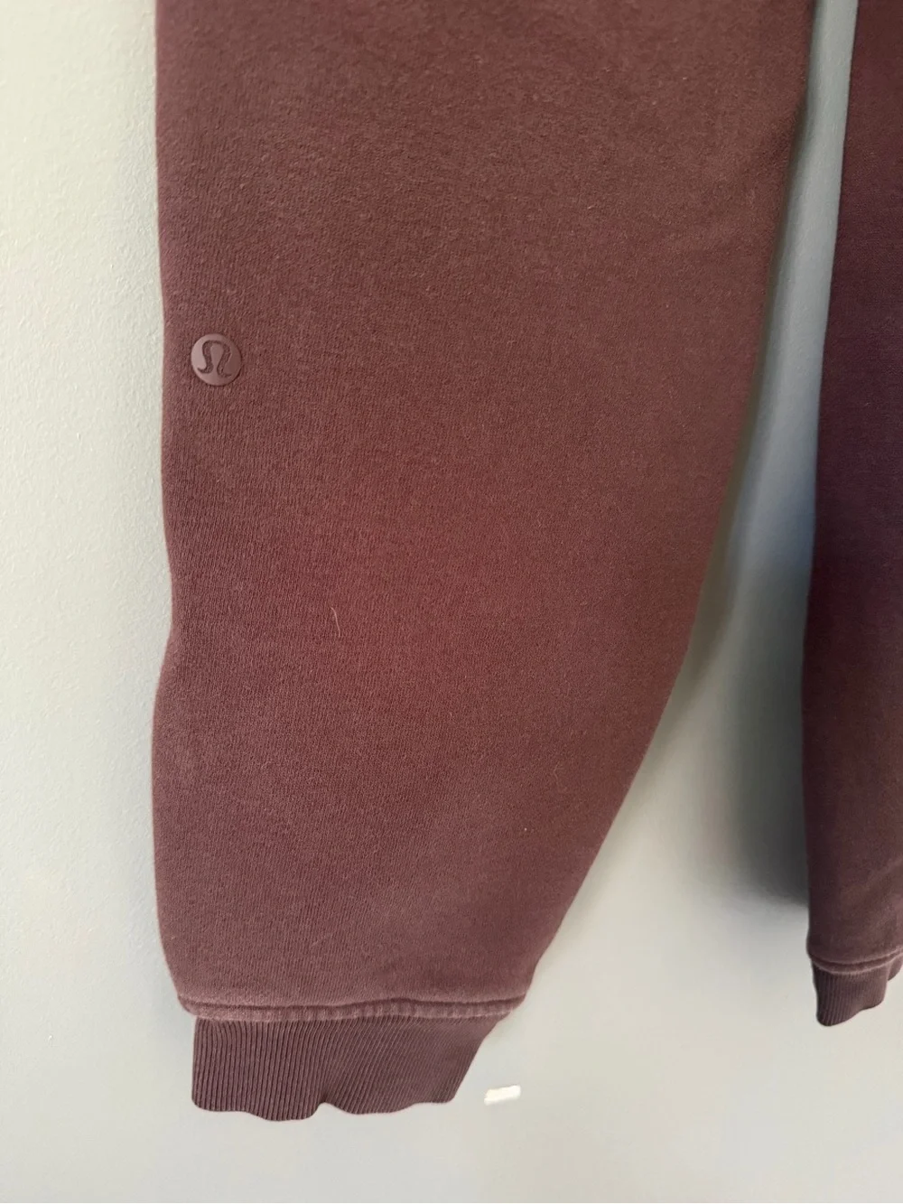 Lululemon Scuba High Rise Relaxed Cotton Terry Jogger Brown Women’s 4 W5CV9S